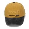 New York Embroidered Washed Cotton Baseball Cap Distressed Chlidren Sun Hat  For Boys Girls