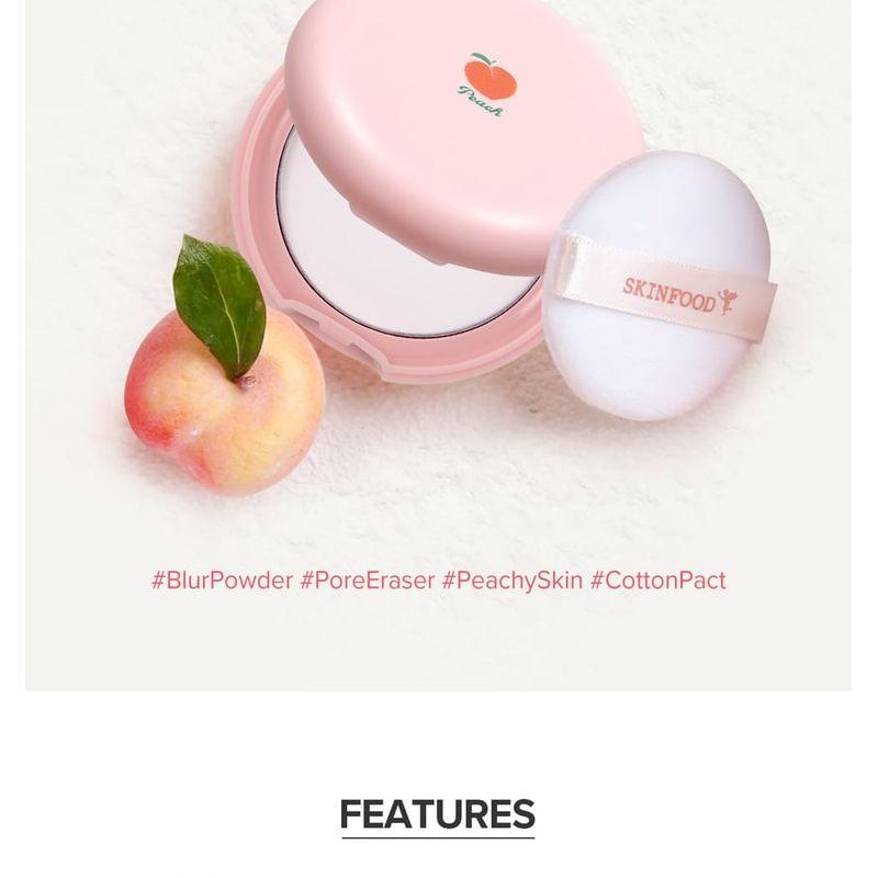 SKINFOOD - Peach Cotton Pore Blur Pact