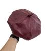 Jesienno-zimowy mały standardowy beret ze skóry liczi damski wszechstronny retro kapelusz dyniowy modny jednolity kolor wysmuklający twarz