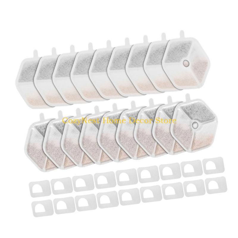 92MF Replacement Filter Cartridges Multilayer Filtration Cats Water Dispenser Filter Premium Filtration System Accessories