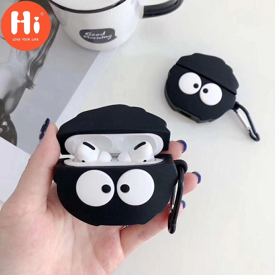 

Привет чехол для Airpods Pro мультфильм черный защитный чехол для наушников для Airpods Airpods 2