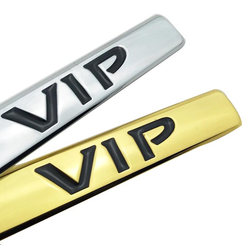 Motorcycle Metal VIP Emblem Badge Decal Car Sticker for Teana Peugeot Bmw Ford Focus KIA MAZDA TOYOTA HONDA Car Side Decoration