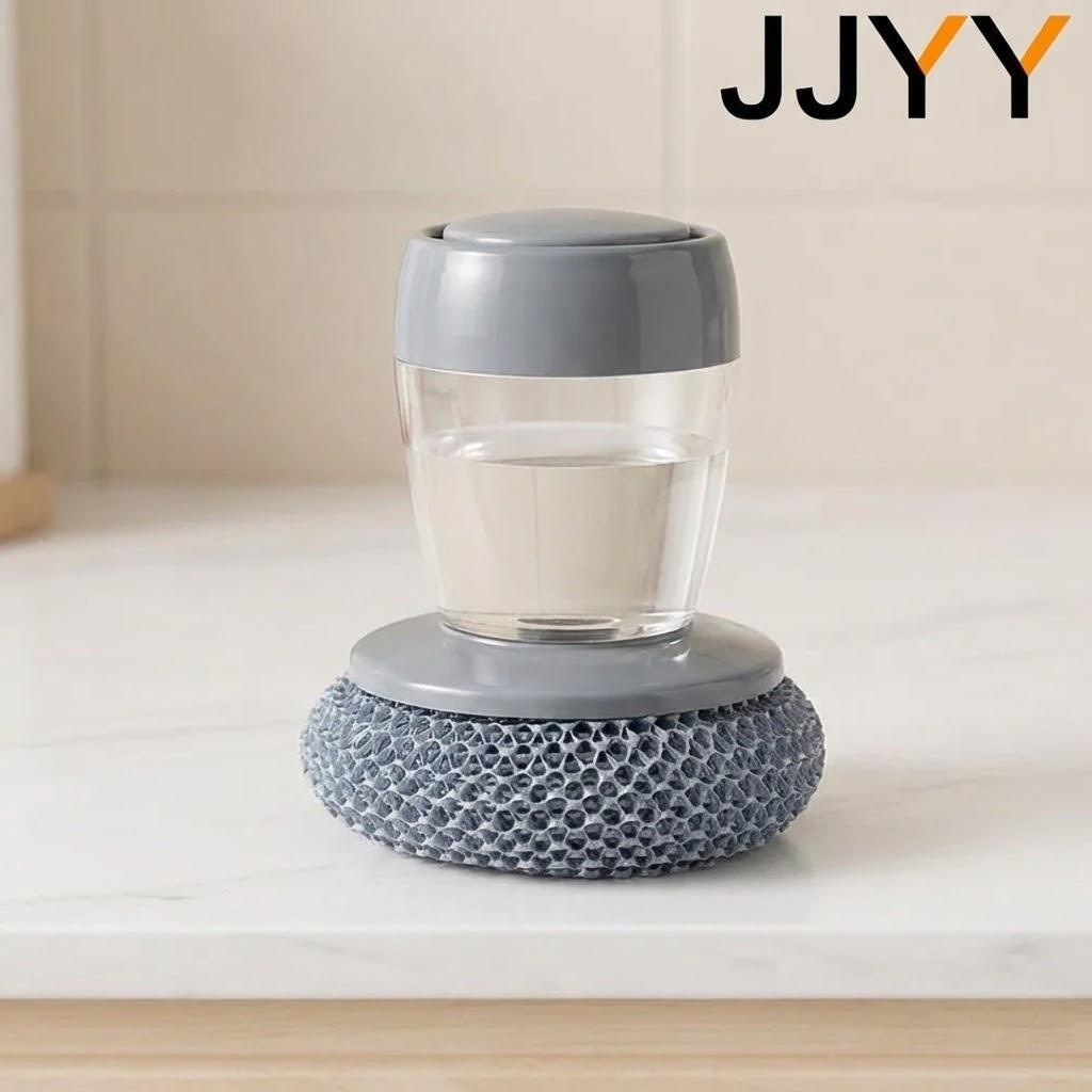 

Kitchen Soap Dispenser Hand Soap Dishwashing Brush Pot Cleaning Tools Household Cleaning Supplies Sponge Scrubber