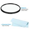 PATIKIL 105mm Filter Protective Slim UV Protection Camera Lens Aluminum Optical Camera Clear 105mm Camera Lens Filter for Photography (1 Piece)