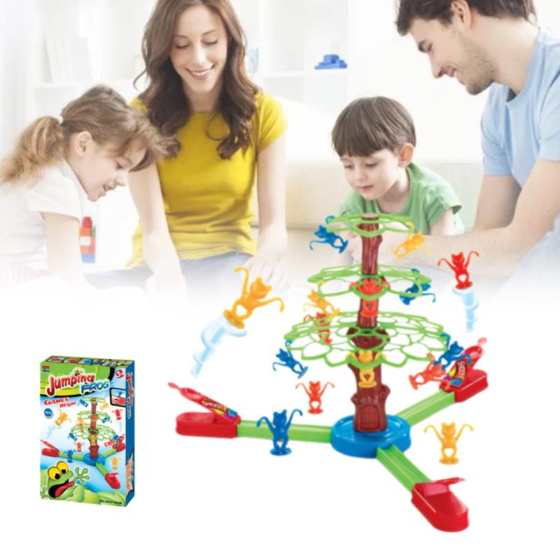 Jumping Children Frog Family Board Game Fun Toy Gift For Birthday Game Party