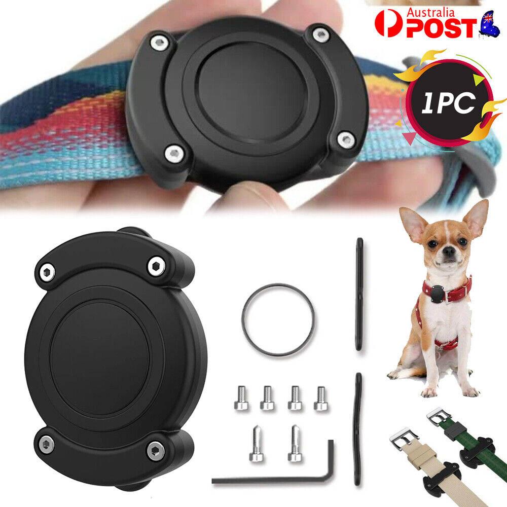 For Apple AirTag Waterproof Case Keychain Pet Anti-loss Device Three-proof Soft Rubber TPU Protective Waterproof Airtag Holder