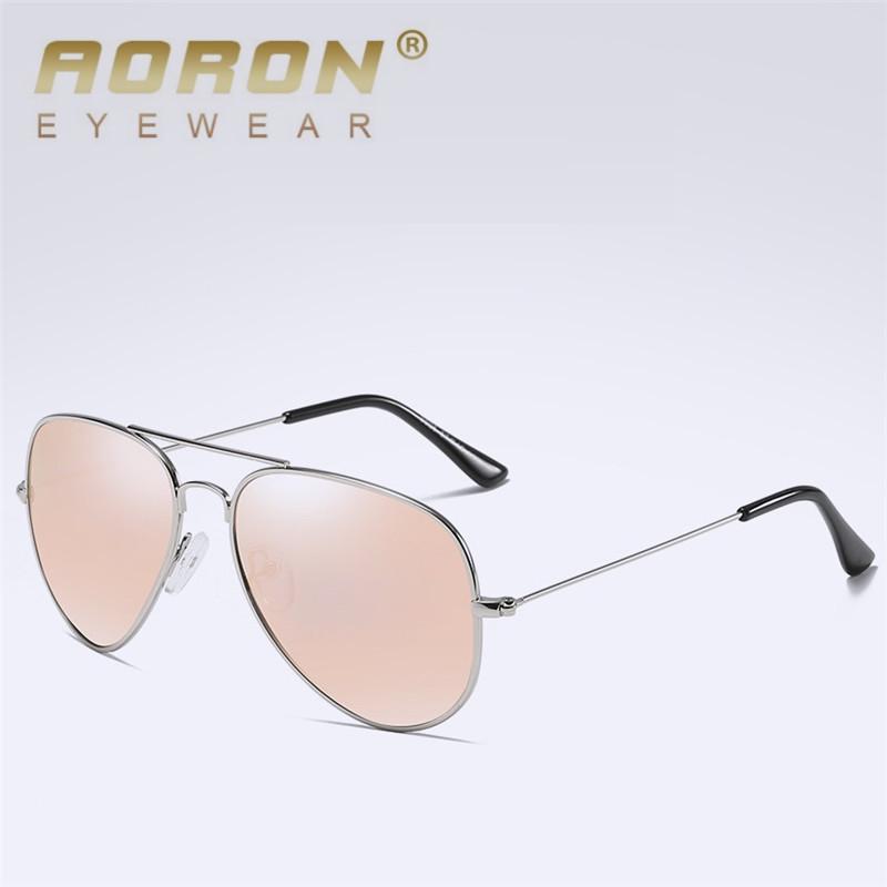 aoron More Than 100 Colors Polarized Sunglasses for Men Women Fashion Design Metal Frame Outdoor UV400 Anti Glare Driving Glasses