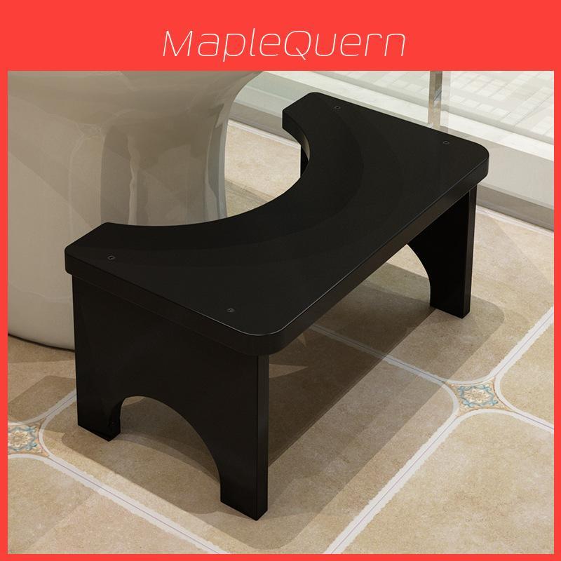 Sgabello per WC Standard per Adulti e Bambini Ausilio per Bagno in Materiale Legnoso