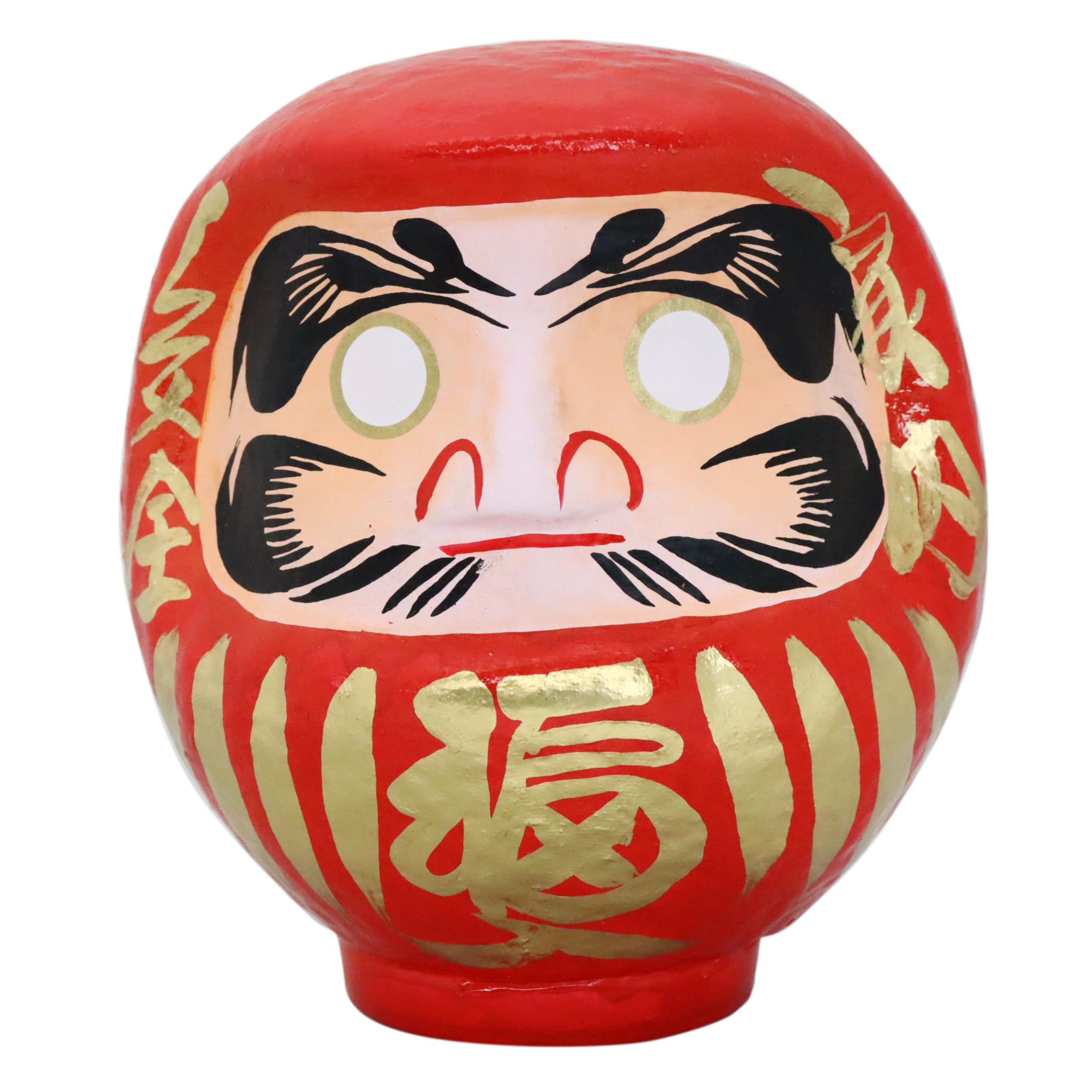 

Made in Paper Takasaki Size 3 Length Japan, Mache, Daruma, (Total 15cm)