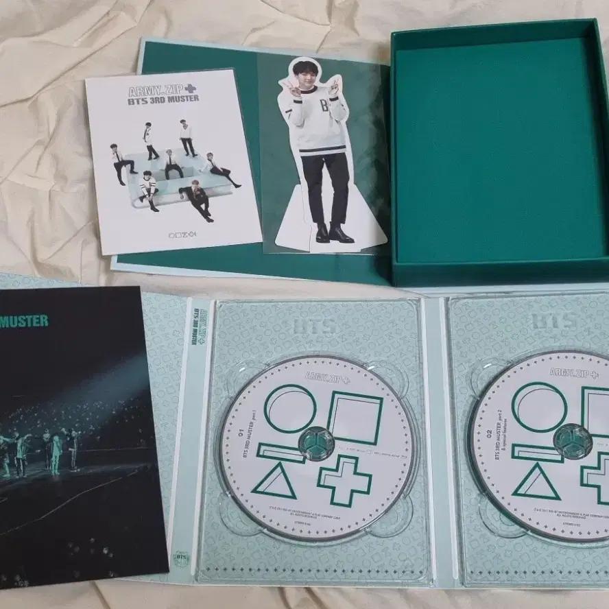 BTS 3rd MUSTER ZIP Blu-ray + Photo Set + Support