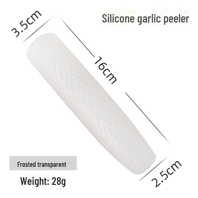 Silicone & Stainless Steel Garlic Peeler and Press Tool 