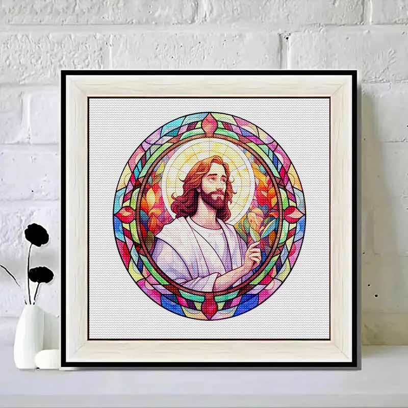 New Arrival 5D DIY Full Circle Diamond Painting "Religious Figures" Embroidery Cross Stitch Home Decor Gift
