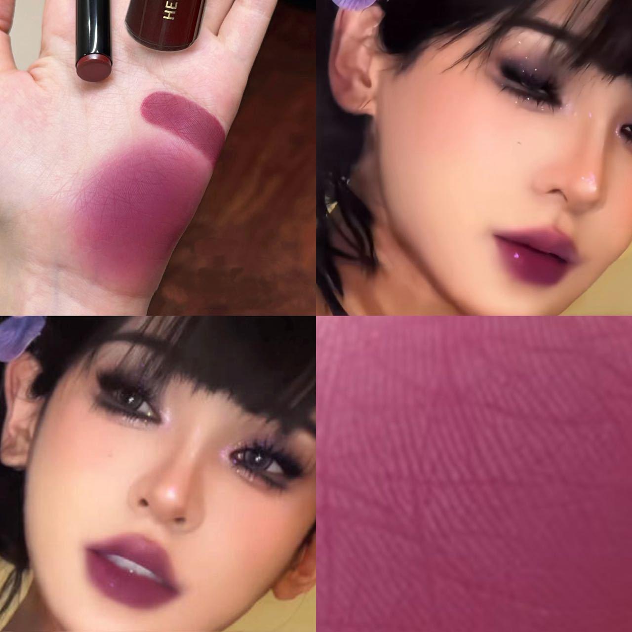 HERORANGE Sweet Shadow Soft Matte Lipstick - Long-lasting, Non-fading, Whitening Velvet Finish. 3g