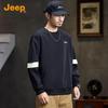 Jeep Men's 2025 Autumn Round Neck Pullover Sweatshirt
