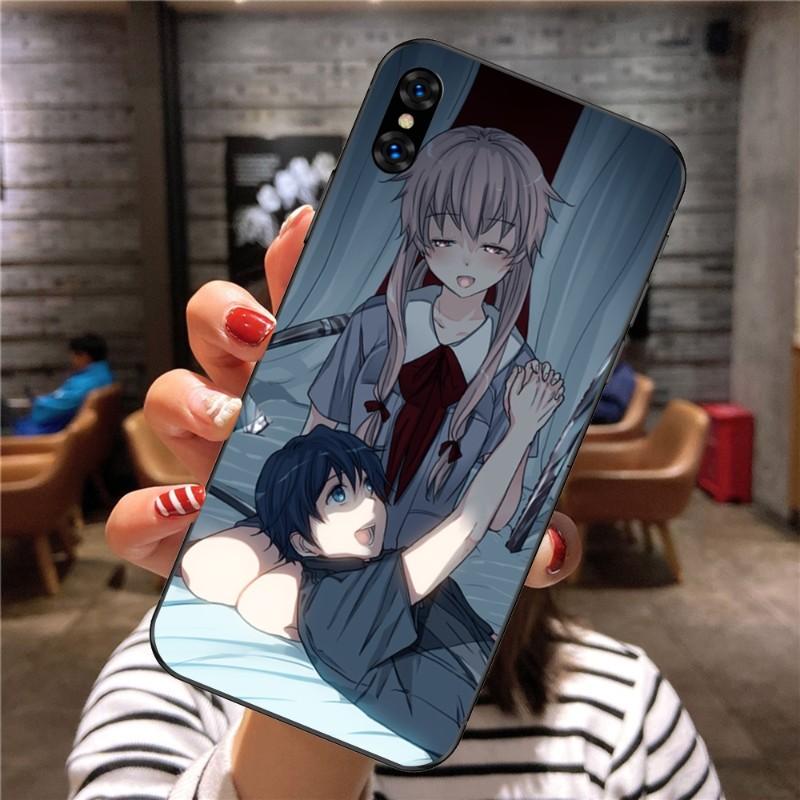 Husă de telefon Future Diary Mirai Nikki pentru Xiaomi Mi 12 11T 10T 9T Lite Pro Ultra Note 10 Poco F3 F4 X4 GT, moale, neagră