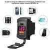 USB C Car Charger PD QC3.0 Dual USB Car Charger Socket 12V 24V Phone Charge Power Adapter for Motorcycle Boat Marine Truck ATV