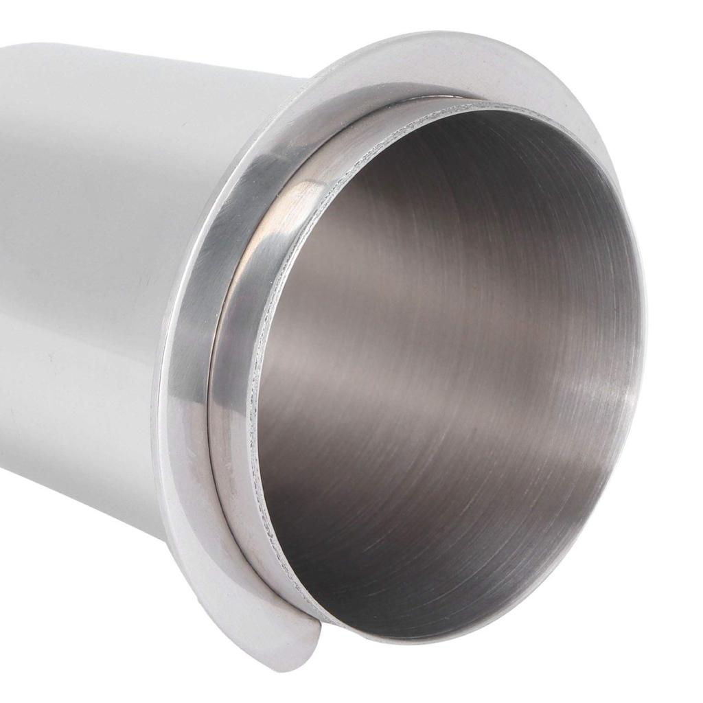 51mm Espresso Dosing Cup, Stainless Steel, Silver, 51mm, Coffee Machine Handle, Dosing Cup, Mug, Coffee Powder Feeder Part