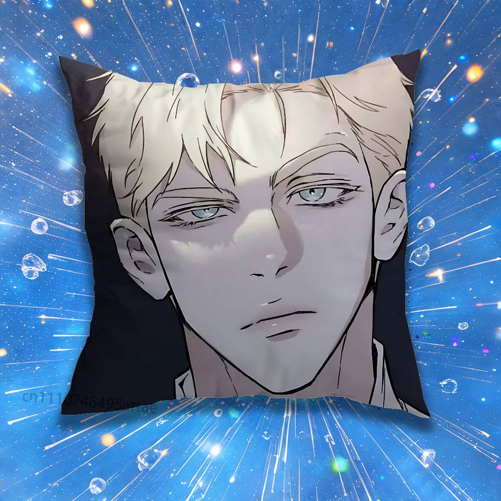Manga C-Codename Anastasia Pillow Case For Home Bedroom Car Office Decoration Living Room Sofa Cushion Cover Suitable