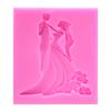 Fondant Bride Groom Dance Silicone Molds Cake Decorating Tool Sugarcraft Chocolate Wedding Design Gumpaste Mold Resin Molds
