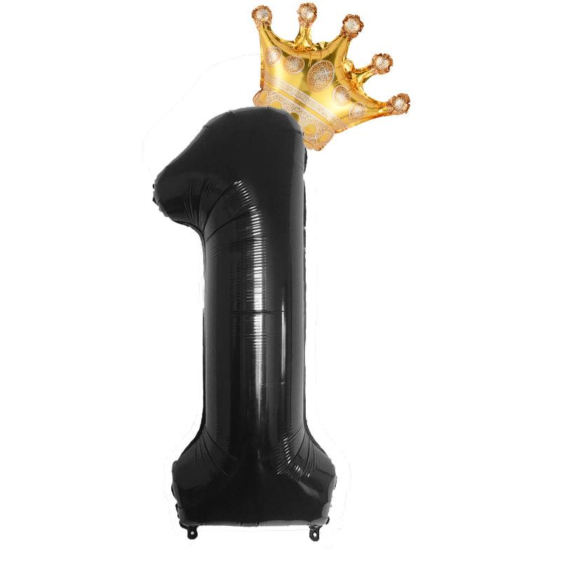 Balon Folie Număr Curcubeu 32 Inch Balon Digital Mini Număr Balon Folie Metalică pentru Petrecere Zi de Naștere Nuntă Decor Fundal