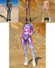 Body pentru adulți Halloween cu imprimeu digital 3D și țesătură elastică pentru Cosplay și Petrecere