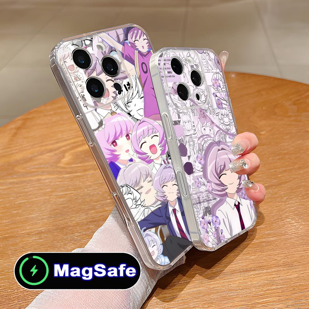 Anime Najimi Osana Mobile Phone Case for iPhone 17 16 15 14 13 12 11 Air Pro Max Plus Mini Magsafe Clear Colorful Cover Cover