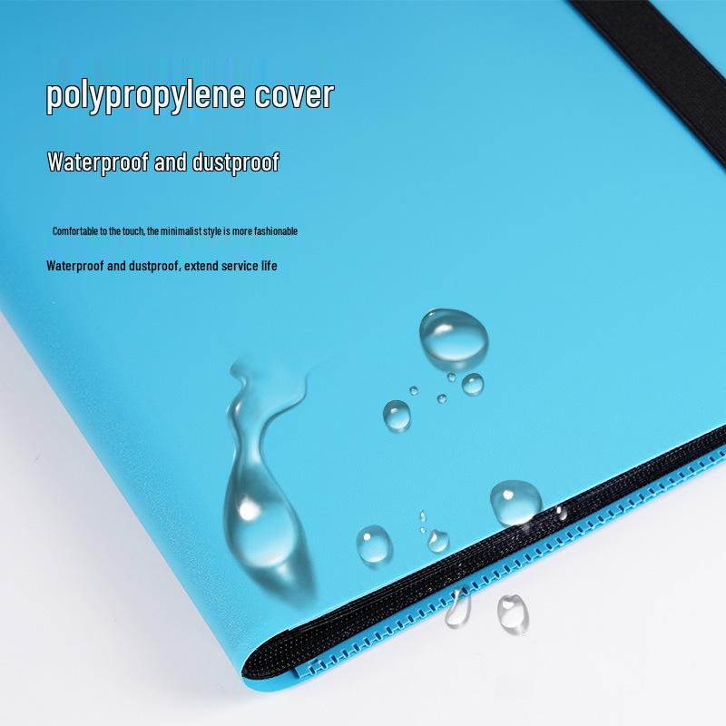 I lager: A4 Pokemon-kortalbum med nio fickor för små kort och Ultraman-samlingar