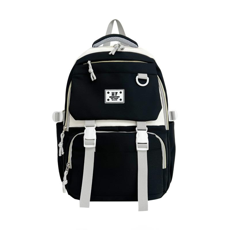 Backpack Large Capacity Campus Waterproof Backpack Outdoor Student Schoolbag