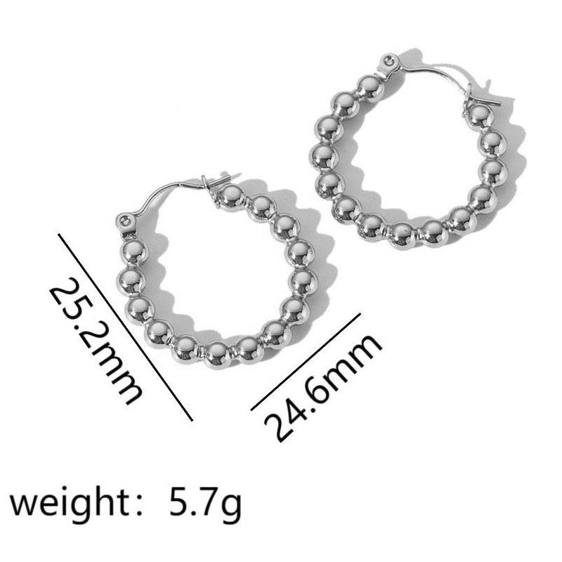 

Серьги из бисера с геометрическим узором из нержавеющей стали 18 карат, женские серьги высокого класса