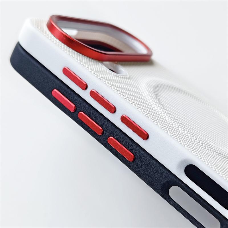 Magnetic Fine Grained Leather Case For Honor Magic 8 Pro Air Case Metal Lens Frame Cover Shockproof Bumper