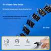 Deli Black Binder Clips