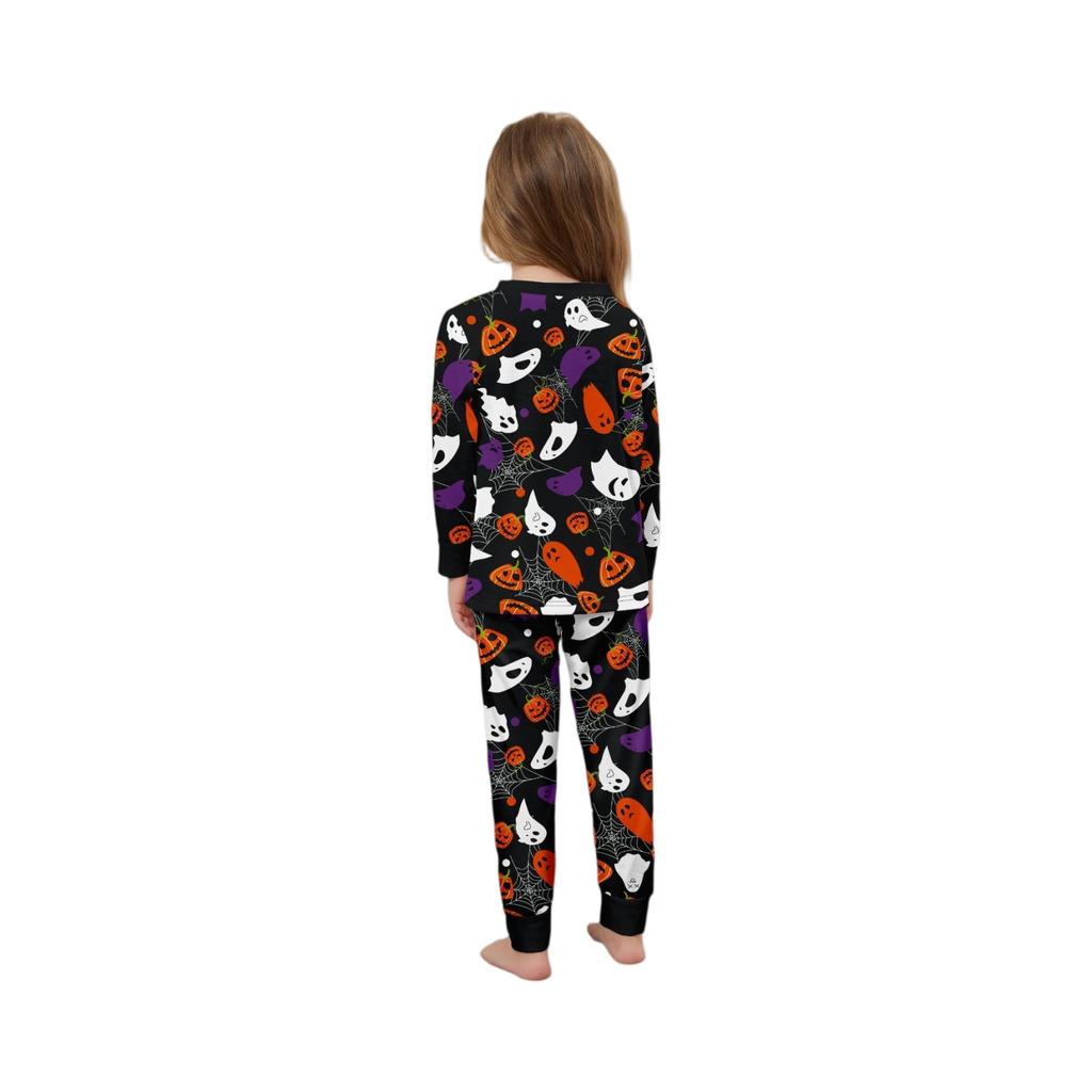 Prints Family Matching Long Sleeve Tops+Pants Set Family Matching Sets