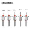 5Pcs Adjustable Depth Countersink Drill Bit Limit Taper Hole for Woodworking Compatibles with Electric and Hand Drills