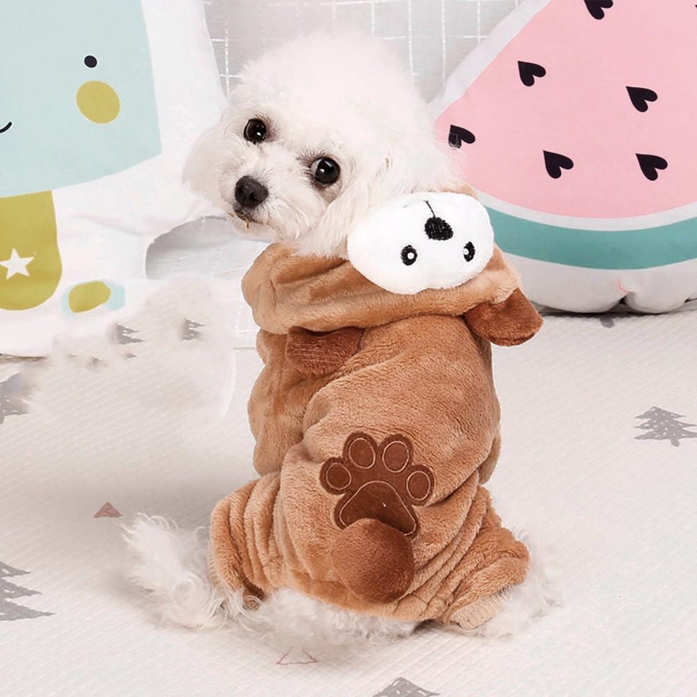 

Pet Clothes Dog Cute Pig Transfiguration Coat Dress M жёлтый