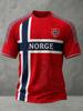 T-shirt Grafica Drago Vichingo Norvegese Uomo Donna Stampa 3D Stile Nordico Casual Sportiva Manica Corta Asciugatura Rapida Top Estivo