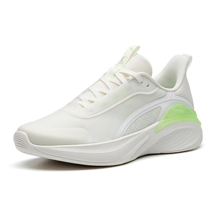 New Anta Running Collection Cushioning Anti Slip And Wear Resistant Low Top Running Shoes Women's White 122235565-1