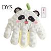 Baby Patting Glove Comforting Palm with Automatic Vibration & Remote Control Mesh Back Mitten Cute Panda Design Device for Babies And Infants