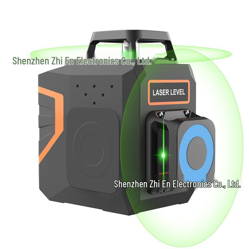 360° Green Laser Level with 8 Precision Lines