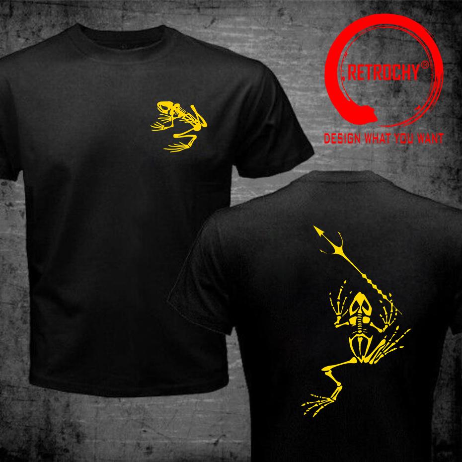 Funny Custom Design USMC Naval Frog TShirt 100 Cotton ONeck Short Sleeve Summer Casual Unisexs T Shirt Unisex Streetwear Tee Shirt