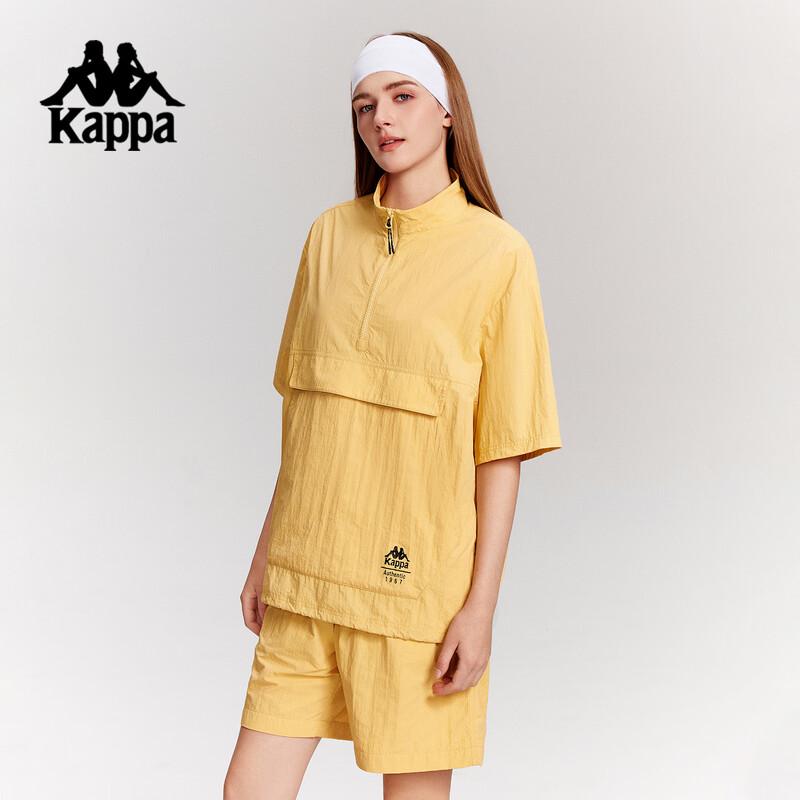 Kappa Women s 2025 Summer Loose Fit Water-Repellent Sports T-Shirt L