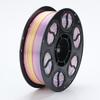 High Quality Colorful 3D Printing Filament rainbow Color Source Factory Customizable Plastic Rods Tri-Color PLA Silk Filament