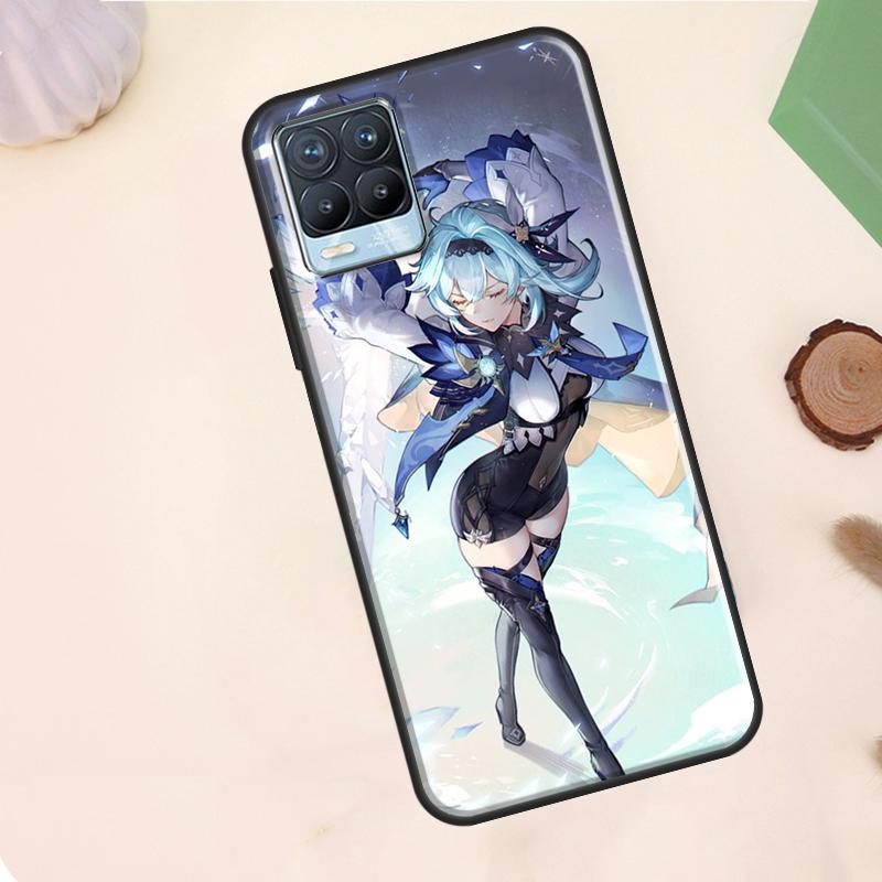 Genshin Impact GanYu Game Case For Realme C67 C71 C63 C61 C55 C51 C53 C35 C65 C75 11 12 13 14 Pro Plus GT6 GT7 15 Pro