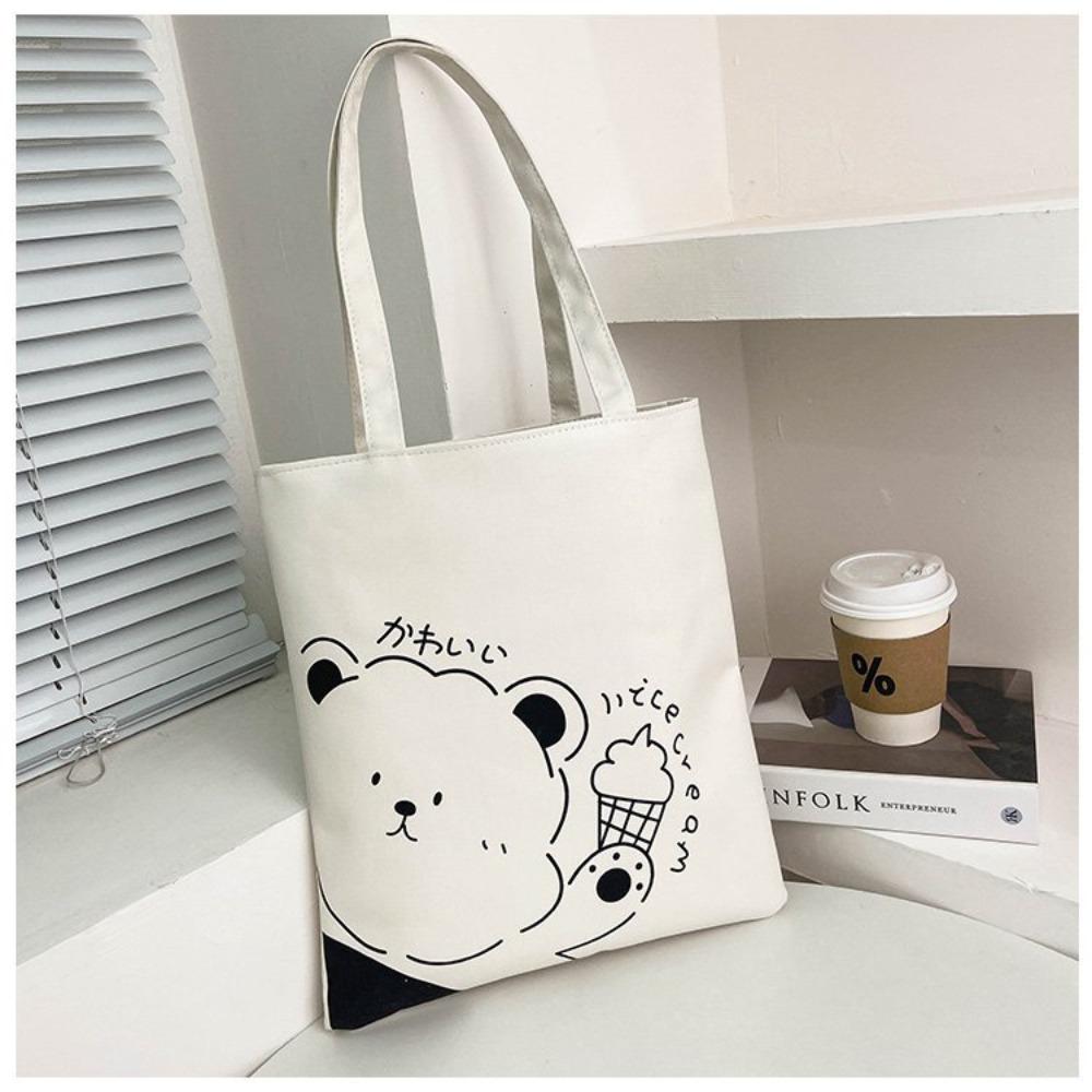 New large-capacity women's shoulder handbag Oxford cloth gift bag cute