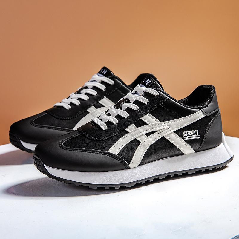 Shoes New Spring Leather Surface Wear-resistant Lightweight Sports and Leisure Shoes Classic Forrest Gump Shoes