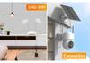 iCSee Solar-Powered Wireless 4MP HD Home Camera with Low Power Consumption