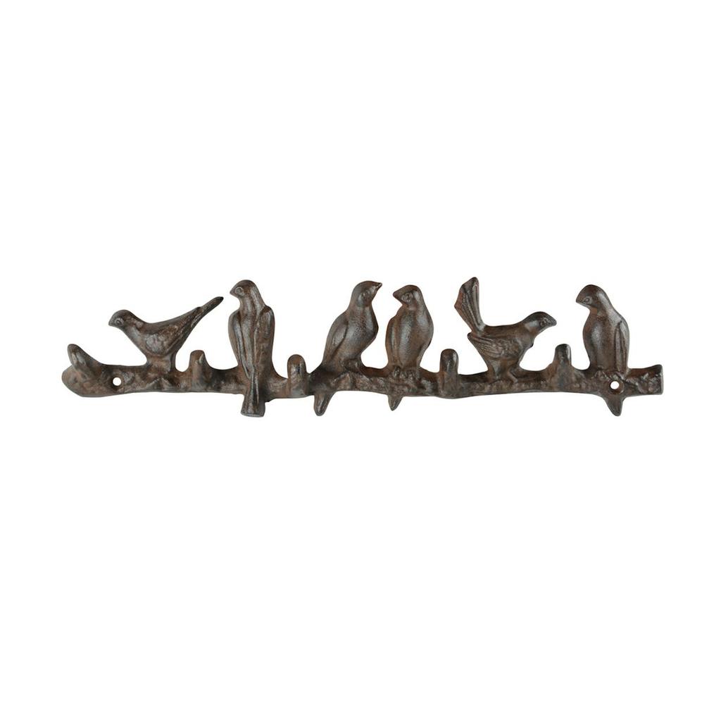 Wieszak Żeliwny Ptaki 43 Cm