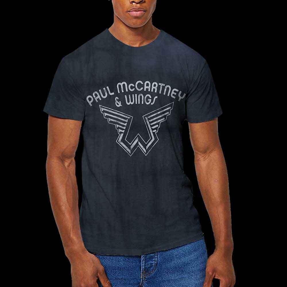 Paul McCartney Logo T-Shirt Blue New Unisex T-Shirt XXL