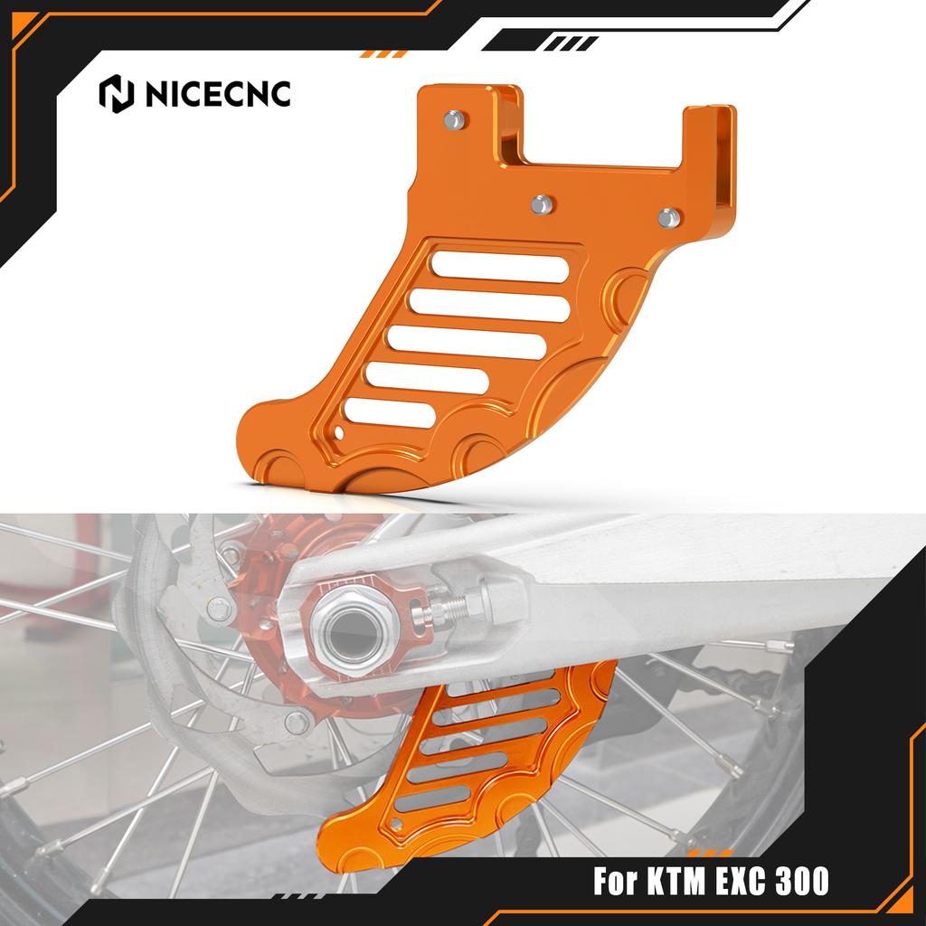 Für KTM 2004-2022 EXC 300 EXC 250 EXCF 350 XCW 300 SXF 250 SXF 450 XCF 350 XCF-W 450 500 TPI Six Days Hinterradbremsscheibenschutz
