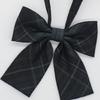 Checkered Pre-tied Bow Uniform Bow Tie Girls School Uniform Ties