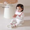Preppy Style Mid-Calf Baby Socks – Kids' Spring, Summer, and Autumn Boneless Socks for Boys and Girls